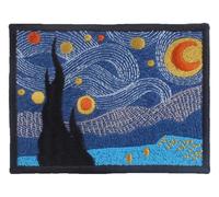 art - Toppa in tessuto, motivo: stelle