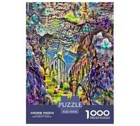 Art Town 1000 Pezzi Puzzle Classici Per Adulti E Bambini Da 14 Anni E Più Giochi Educativi Giocattoli Perfetto Per Appassionati Di Esperti - Decorazione Della Casa 70x50cm/1000pcs