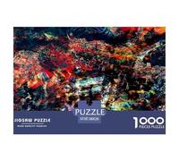 Art Town Puzzle 1000 Pièces Pour Adultes Et Enfants À Partir De 12 Ans Jeux De Défi Jouets Éducatifs De Qualité Supérieure - Activité Familiale Parfaite 38x26cm/1000pcs