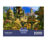 Art Town Puzzle 1000 Pièces Pour Adultes Et Enfants Dès 14 Ans Jeu De Patience Et De Réflexion Divertissement Créatif Cadeau Classiques Décoration De La Maison 70x50cm/1000pcs
