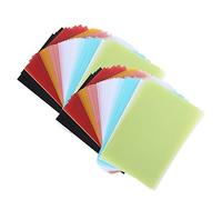 Art Tracing Traslucido Carta da Traccia, Calore e Deformazione Resistente, 100 Pezzi di Copia da Trasferimento Carta Disegno, Traslucido con Calore, per Arte, Artigianato, Pittura (COLORFUL)