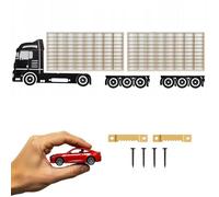 ART TWIST HOME 2x Vetrina Espositiva per Collezionismo con 160 Scomparti | Vetrinetta da Parete 78,5cm x 40cm x 4cm per Hot Wheels o Matchbox | Bacheca da Parete Portaoggetti (LKW K02)