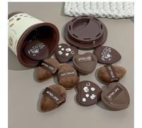 Art Value - Coffee Mini Powder Puff Set - 5pcs