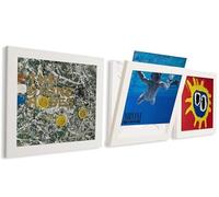 Art Vinyl Cornice Flip & Frame Confezione Tripla, Bianca