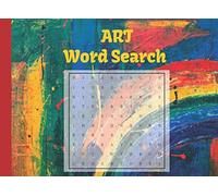Art Word Search: Large print puzzle activity book for artists and art lovers