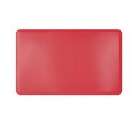 Art3d Confezione da 1 Tappetino Antifatica - Tappetino da Cucina Imbottito da 1,2 cm - Cuscino Comodo in Schiuma Antiscivolo per Postazione in Piedi, Ufficio o Garage, 71 x 44 x 1,2 cm, Rosso