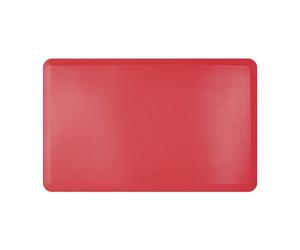 Art3d Confezione da 1 Tappetino Antifatica - Tappetino da Cucina Imbottito da 1,2 cm - Cuscino Comodo in Schiuma Antiscivolo per Postazione in Piedi, Ufficio o Garage, 71 x 44 x 1,2 cm, Rosso