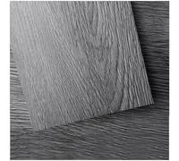 Art3d Kit 36 Piastrelle Viniliche per Pavimento Autoadesive, Superficie Rigida, Nucleo Duro, 5 m² - Grigio Antracite per Casa, Camper, Facile Montaggio