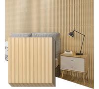 Art3d Pannelli a Lamelle 3D Scanalato Rovere
