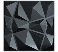 Art3d Pannelli a Muro 3D Diamante Grigio