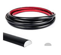 Art3d Rivestimento adesivo per piastrelle Backsplash e bordo per decorazione angolare, colore: nero