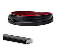 Art3d Rivestimento flessibile in vinile da 9,1 m, per bordi di piastrelle, paraschizzi da cucina, cornice Mirrior in nero