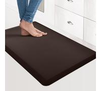 Art3d Tappetino Antifatica - Tappetino da Cucina Imbottito - Antiscivolo e Comodo - Per Postazione in Piedi, Ufficio o Garage - 71 x 44 x 1,2 cm - Marrone Cioccolato