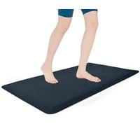 Art3d Tappetino Antifatica - Tappetino da Cucina Imbottito da 1,27 cm - Cuscino Comodo in Schiuma Antiscivolo per Postazione in Piedi, Ufficio o Garage (43,9 x 71,1 cm, Blu Majolica)