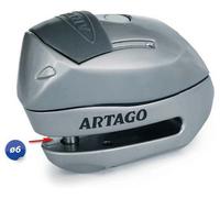 Artago 24 Sensor Alarm Disc Lock Argento
