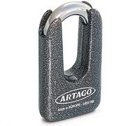 Artago 69T/B Lucchetto Bloccadisco Moto Mini U Alta Gamma Omologato SRA, Sold Secure e ART4, BUNKER SELECTION, Corpo MONOBLOK in Acciaio Forgiato Massima Resistenza, Design Unico, Antifurto Moto