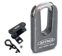 Artago 69T1 Pack Lucchetto Antifurto Bloccadisco ad Alta Sicurezza + Supporto per BMW (R1250GS, R1200GS, F850GS, F800GS, F750GS, F700GS, G310GS, F900XR), Omologato SRA, Sold Secure Gold, ART4