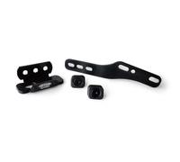 ARTAGO K403 Supporto di Trasporto per Bloccadisco ARTAGO 30X10 e 30X14 | Pedane Smontabili con Vite Orizzontale | Acciaio Nero con Silentblock Antivibrazione | Accessorio Moto