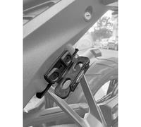 Artago K404 Supporto di Trasporto per Bloccadisco 30x10 & 30x14 | Pedane Smontabili con Viti Verticali | Acciaio Nero con Silentblock Antivibrazione