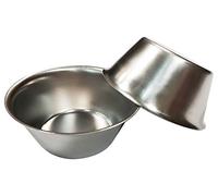 Artame Art32209 - Set di 6 stampi per pasteis de Nata, in Acciaio Inossidabile, 5 cm