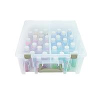 ArtBin Double Deep Super Satchel-15.2"X14.2"X6.2" Translucent Purple