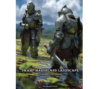 Artbook - Swamp Marshland Landscape - Environment References Vol.01: 250+ Misty Wetland Scenery for Dark Fantasy, Worldbuilding, and Concept Art