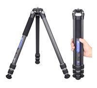 ARTCISE Treppiede in fibra di carbonio, 32,5 pollici/82,5 cm CT30C compatto portatile in fibra di carbonio treppiede per fotocamera DSLR, videocamera