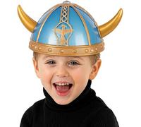 ArtCreativity Casco vichingo per bambini e adulti, 1 pezzo, casco da vichingo con design classico a corno, accessorio per costume da vichingo per Halloween, feste in maschera e cabina fotografica