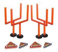 ArtCreativity Finger Flick Football Games (Set da 2) Mini giochi di calcio con pali e palloni da calcio in schiuma Giocattoli Giocattoli da scriv