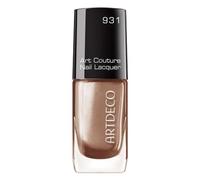 ARTDECO Art Couture Nail Lacquer - Smalto per unghie con effetto vinile lucido & Perfect Coat Brush - 1 x 10 ml
