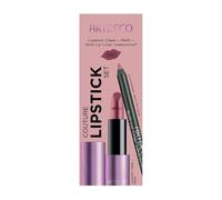 ARTDECO Couture Lipstick Set - Manicotto per rossetto ricaricabile, Rossetto Refill con SPF 15 & Soft Lip Liner Waterproof - 1 Set