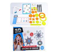 Arte a - Designer 3D - Giocattolo Creativo di Modelli di Pittura Multifunzionale Forniture di Carta fai da te per Viaggi Compleanno Famiglia Attività Manuali