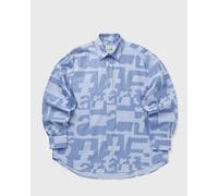 Arte Antwerp Allover Shirt men Longsleeves blue in taglia:M