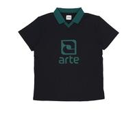 Arte Antwerp - Pole Man Logo Collar Tee - - Tops - Uomo - Nero - XL