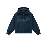 Arte Antwerp - Stencil Canvas Hooded Jacket - - Jackets - Uomo - Blu - L