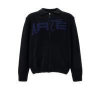 Arte Antwerp - Stencil Zip Cardigan - - Knitwear - Uomo - Nero - S