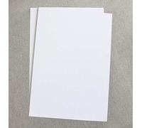 Arte & Arte 10796 Pannello in MDF con Tela da dipingere, Legno, Bianco, 30x40