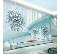 Arte Astratta Fresca Architettura Promenade Spazio Esteso 3D Carta da Parati Premium Aspetto Della Seta Studio Soggiorno Camera Letto Parete Divano Muro-300cm×210cm
