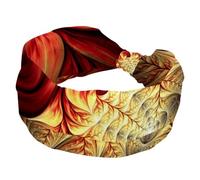 Arte astratta Texture ampie fasce per le donne antiscivolo turbante fascia elastica per capelli yoga fascia per capelli sudore sport allenamento copricapo