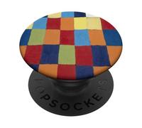 Arte astratta vintage: blocchi di colore PopSockets PopGrip Adesivo