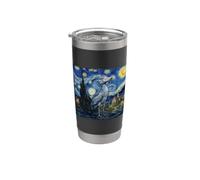 Arte Becco A Scarpa Van Gogh Bicchiere termico in acciaio inox doppia parete
