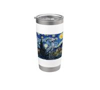 Arte Becco A Scarpa Van Gogh Bicchiere termico in acciaio inox doppia parete