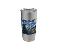 Arte Becco A Scarpa Van Gogh Bicchiere termico in acciaio inox doppia parete