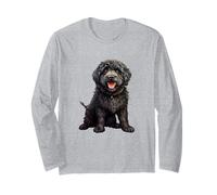 Arte Carina della Razza di Cani per Gli Amanti degli Animali Domestici - Goldendoodle Maglia a Manica