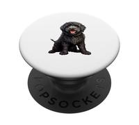 Arte carina della razza di cani per gli amanti degli animali domestici - Goldendoodle PopSockets PopGrip Adesivo