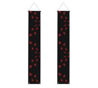 Arte coccinella tracce portico banner decorazioni per feste benvenuto appeso portico sfondo casa forniture per feste laureato