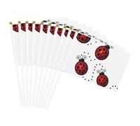 Arte coccinella tracce stampa convenienza bandiera palmare bandiere leggere decorazione interni esterni eventi feste