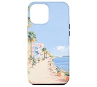 Arte costiera pastello della SC Battery Promenade, A Charleston Custodia per iPhone 12 Pro Max