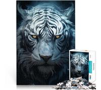 Arte criptica della fauna selvatica Puzzle da 1000 pezzi per adolescenti Analisi e logica Ogni pezzo è unico - Gioco divertente e stimolante per tutta la famiglia 38x26cm
