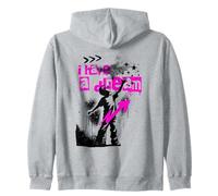 Arte Cultura Pop - Ho Un Sogno Felpa con Cappuccio
